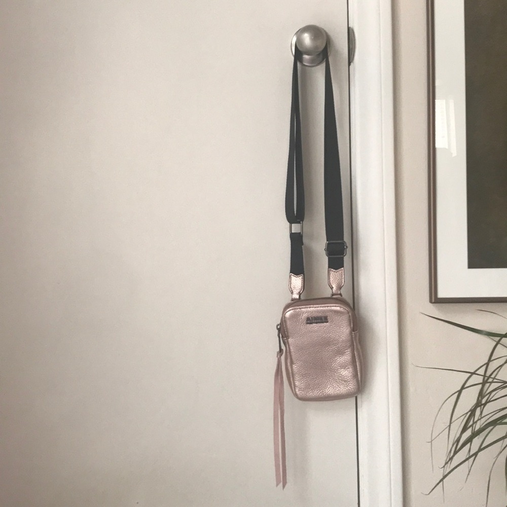 Aimee Kestenberg Rose Gold Just Saying Crossbody